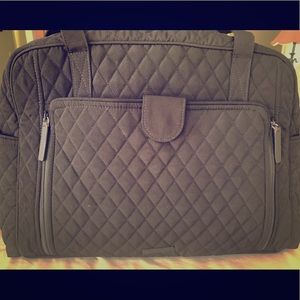 Vera Bradley black large bag/ diaper bag